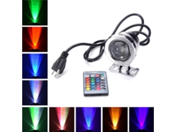 Rebe-luz Subaquática Led Impermeável 10w Rgb Multicolor Para Fontes, Piscinas E Jardins Paisagísticos