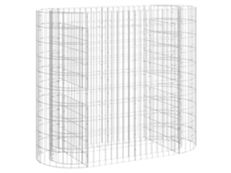 Gabion Raised Bed, Gabion Raised Beds Vidaxl Prateado Ferro (120 X 50 X 100 Cm)