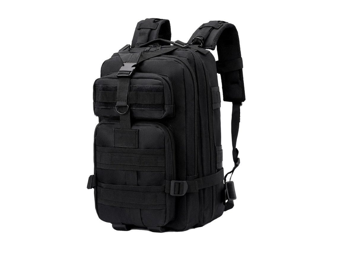 Mochila, Nylon De Alta Densidade, Resistente À Água, 30l Preto
