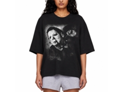 Rockinstone Halloween Needle Cracked Black Adult T-shirt Size:xxl