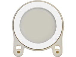 Gancho Decorativo Duplo Com Furo, Moderno, Simples E Fácil De Instalar, Em Abs, Para Parede De Hotéis, Quartos E