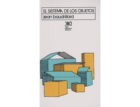 Livro Sistema De Los Objetos de Jean Baudrillard (Espanhol)