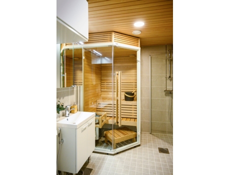 Sauna Sirius Corner 1440 X 1240 Harvia