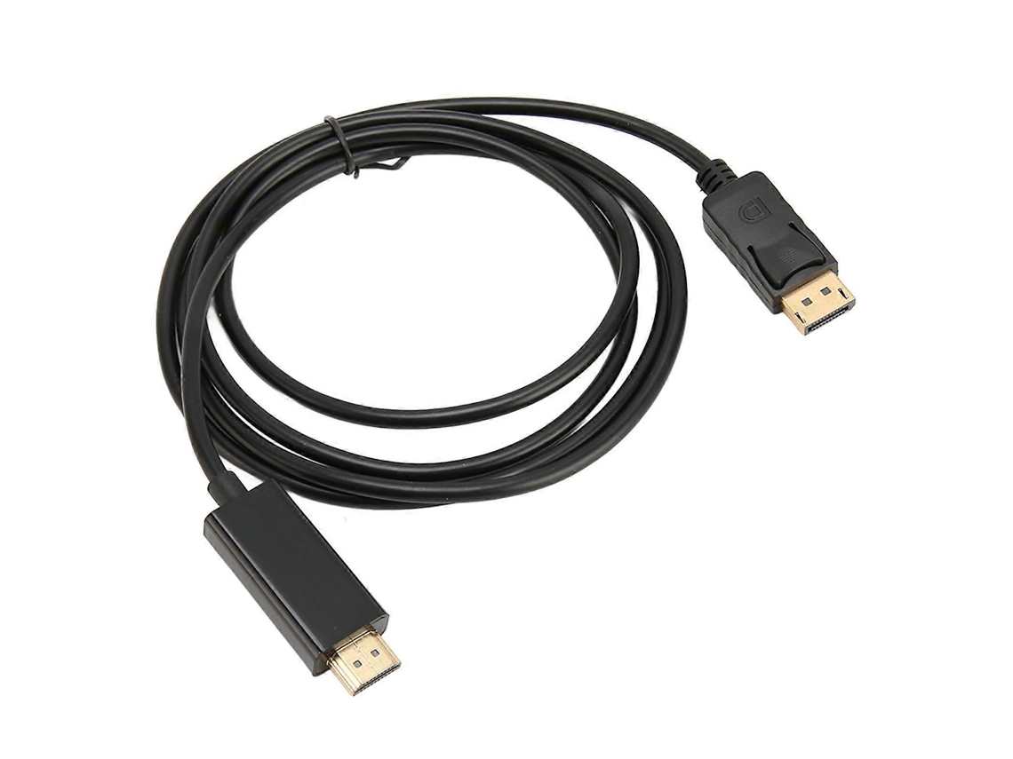 Cabo Adaptador Dp Para Interface Multimídia De Alta Definição Com Resolução 4k, Cabo De Conexão De Vídeo Portátil Para Escritório Aquaforge