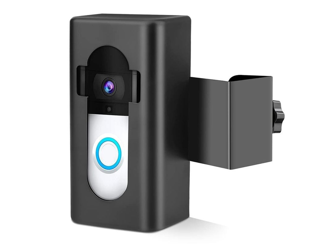 Suporte antirroubo para campainha de vídeo, ajustável para câmeras de porta S/MARCA
