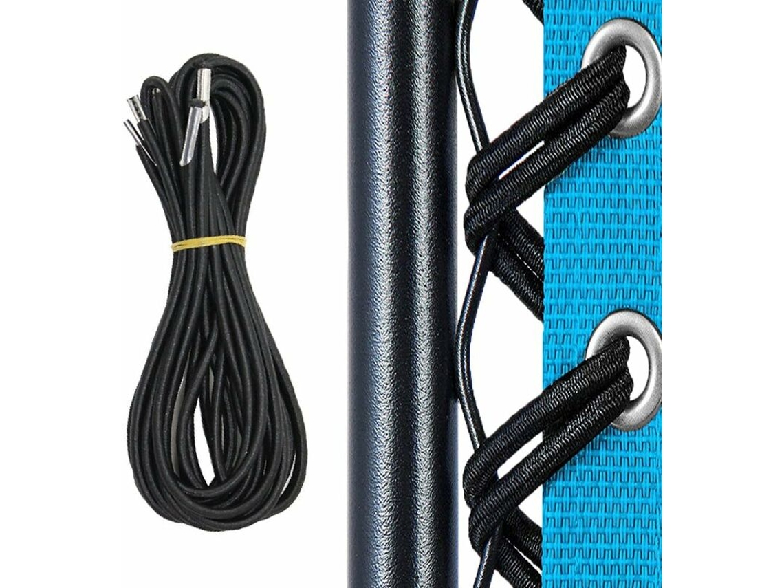 Tiras Elásticas De Fixação, 2 Unidades, Preto, Elástica