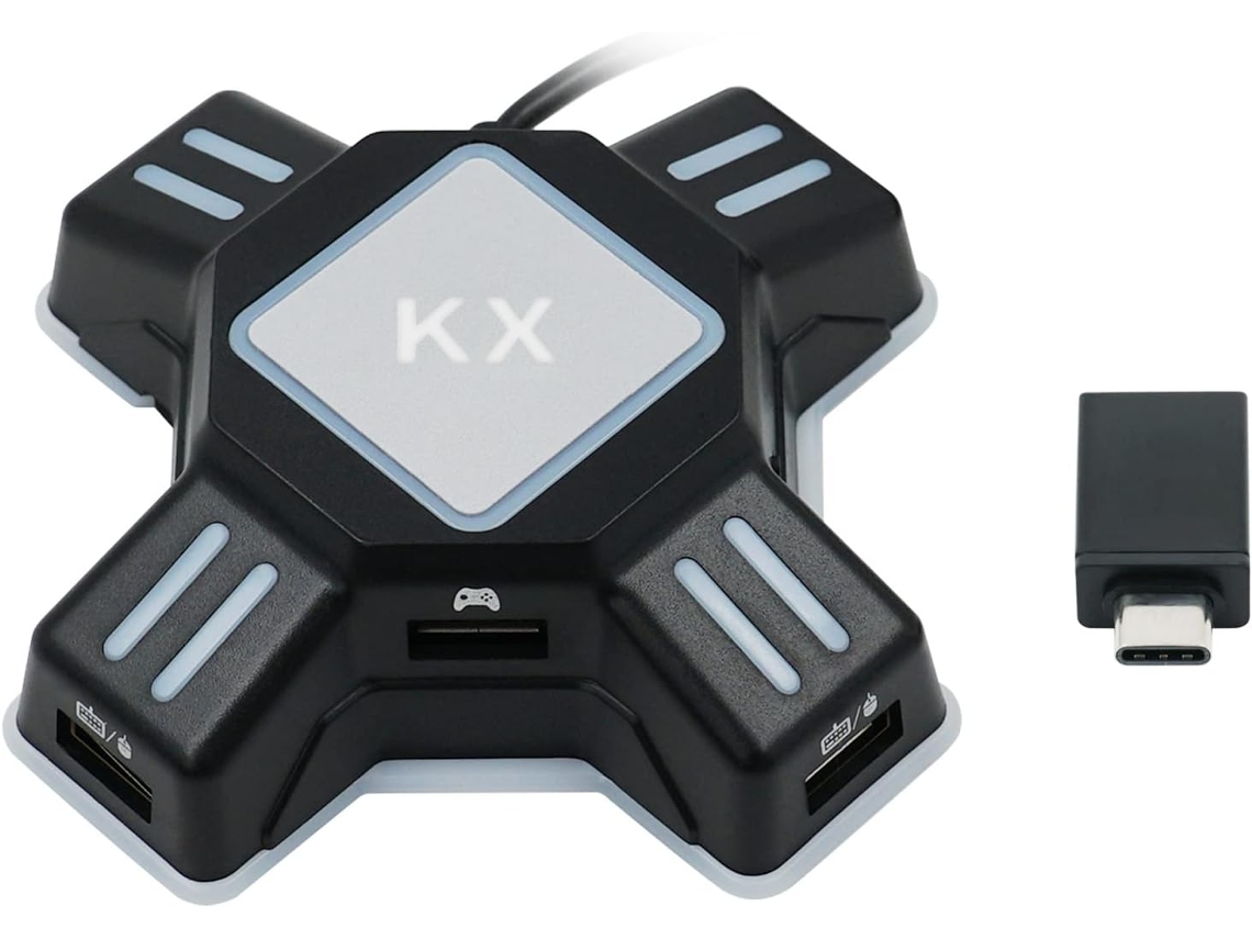 Adaptador Usb Teclado Mouse Para Console Gaming