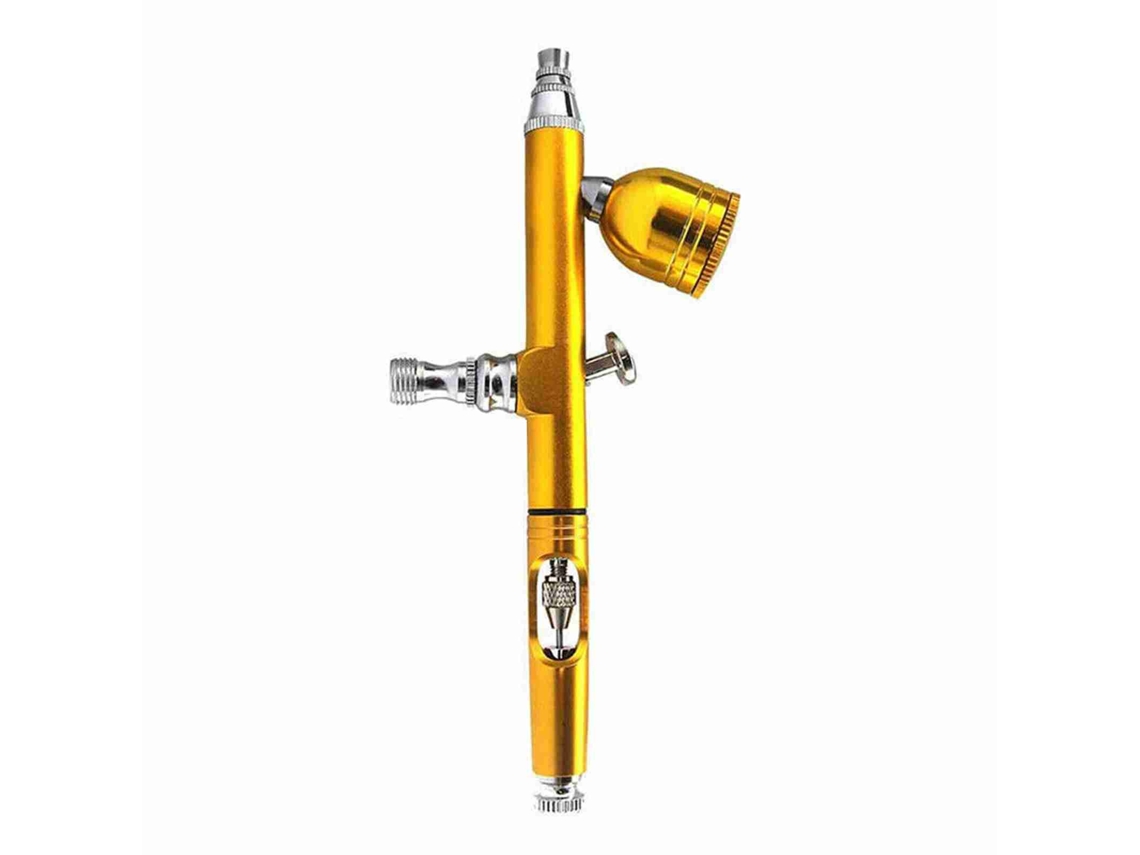 Pistola de aerógrafo portátil com bico de 0,3 mm para maquiagem de efeitos especiais, tatuagem, pintura, hidratação e acessórios.
