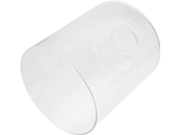 Luminária De Mesa De Vidro E27, 120x130mm, Durável.