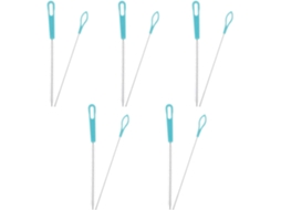Escovas De Limpeza Reutilizáveis Em Nylon E Abs, Conjunto De 10 Peças, Ideais Para Limpar Cantos E Espaços Apertados