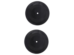 2 Unidades de Decoração de Discos de Vinil ALLINLESS