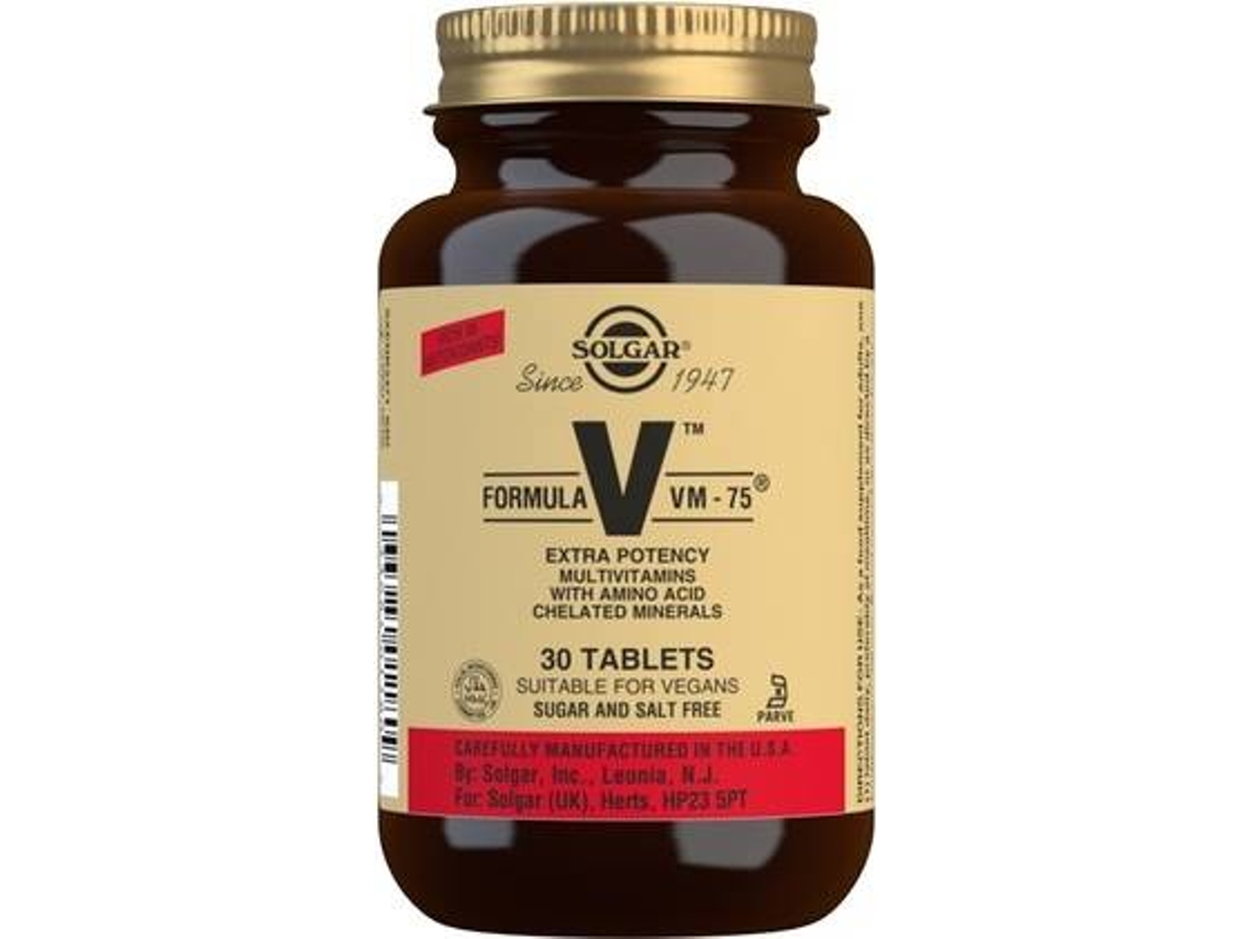 Suplemento Alimentar SOLGAR Formula Vm (30 comprimidos)
