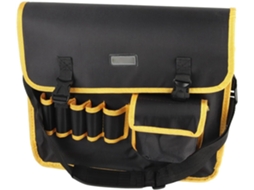 Bolsa para ferramentas de eletricista, bolsa de armazenamento em lona resistente com grande capacidade para organização.