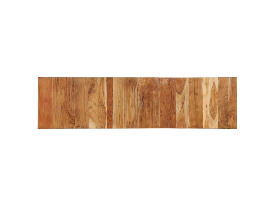 Cabecero de madera maciza de acacia de 200 cm