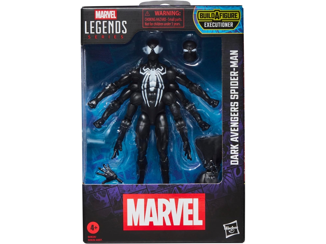 Figura Dark Avengers Spider Man Marvel Legends Series 15 Cm Hasbro