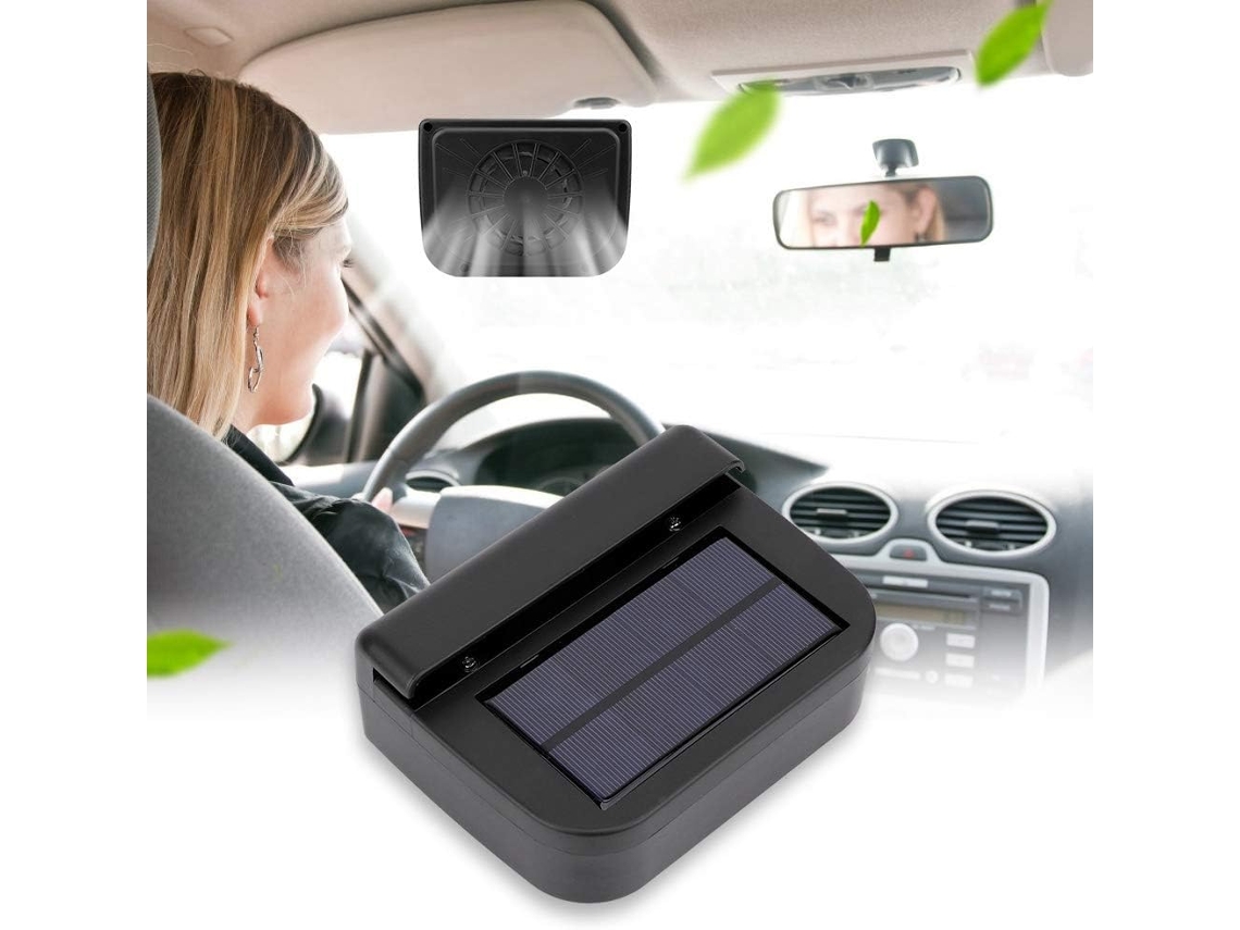 Sistema De Ventilação Automotiva Com Energia Solar, Exaustor Para