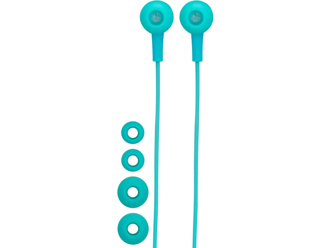 Auriculares com Fio GOODIS Com Microfone (In Ear - Microfone - Azul)