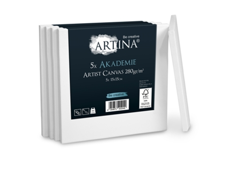 Moldura de Maca de Academia 15X15Cm Fsc 5Pcs ARTINA