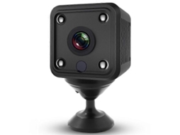 X6 Mini Câmera Quadrada de Visão Noturna Infravermelha para Segurança Residencial Interna Hd Wifi ELECTVAULT1