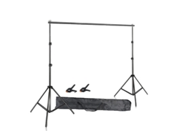 Suporte De Fundo Para Estúdio De Fotografia, Altura Ajustável, Bolsa De Transporte Portátil,2mx3m,novo Regular Oem