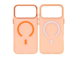 Capa Para Celular Com Proteção Para A Câmera Para Iphone 17 Pro - Laranja