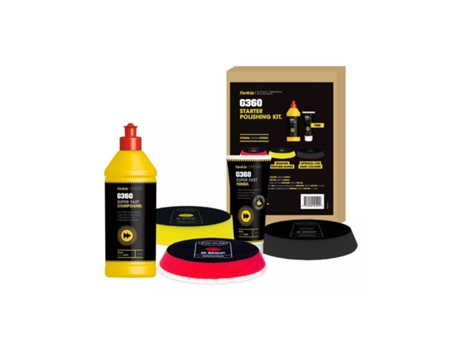 Kit De Polimento Farecla G360 Conjunto Inicial