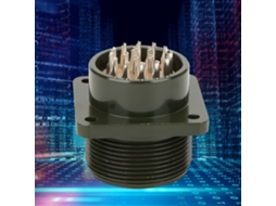 Laxiscreed Conector De Base Para Aviação Industrial Com 17 Pinos, À Prova D'água E Eletrogalvanizado