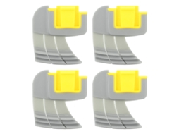 4pcs Escovas Ciclônicas de Limpeza R0714400 para Limpador Zodiac Mx8 Mx6 em Plástico e Borracha