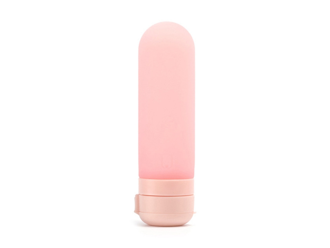 Frascos Recarregáveis De Silicone Portáteis Para Viagem 45ml Com Tampa De Rosca E Boca Larga