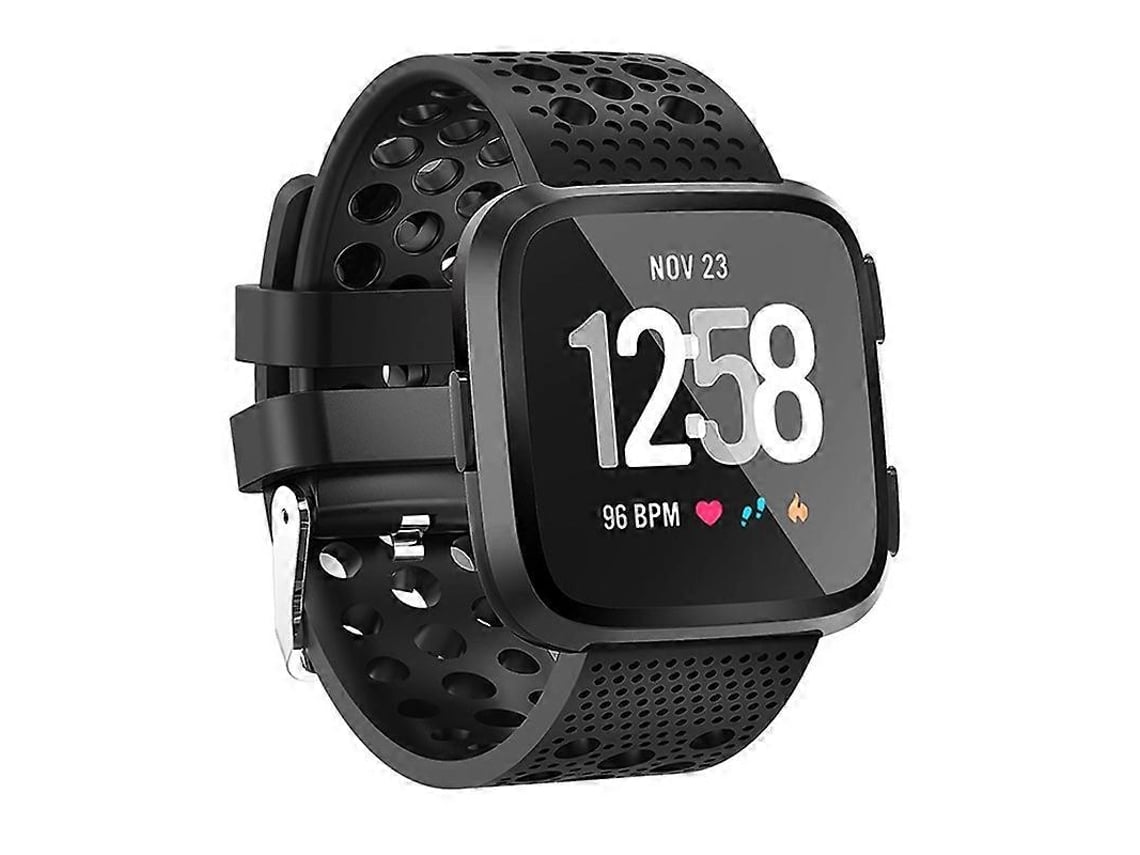 Pulseira Inteligente Com Orifícios De Ventilação Para Fitbit Versa Nostalgia88