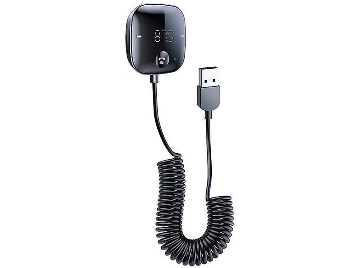 Transmissor Fm Bluetooth Yizhood C 25 Fm/usb/sd Carregamento Rápido Preto
