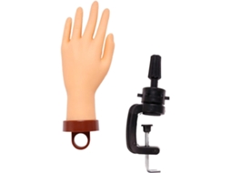 Ferramenta manual flexível e leve em PVC para manicure e treinamento.