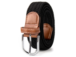 Cinto Elástico Unissexo Sem Furos 110cm, Ajustável Jeans Uso Casual, Confortável Trabalho Viagem Lazer STELASPLEN