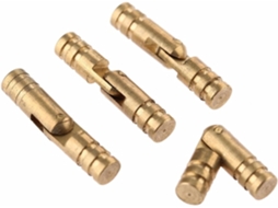 Dobradiças Ocultas Invisíveis De Latão Para Portas Móveis E Armários, 20x 4mm, Pacote Com 4 Peças