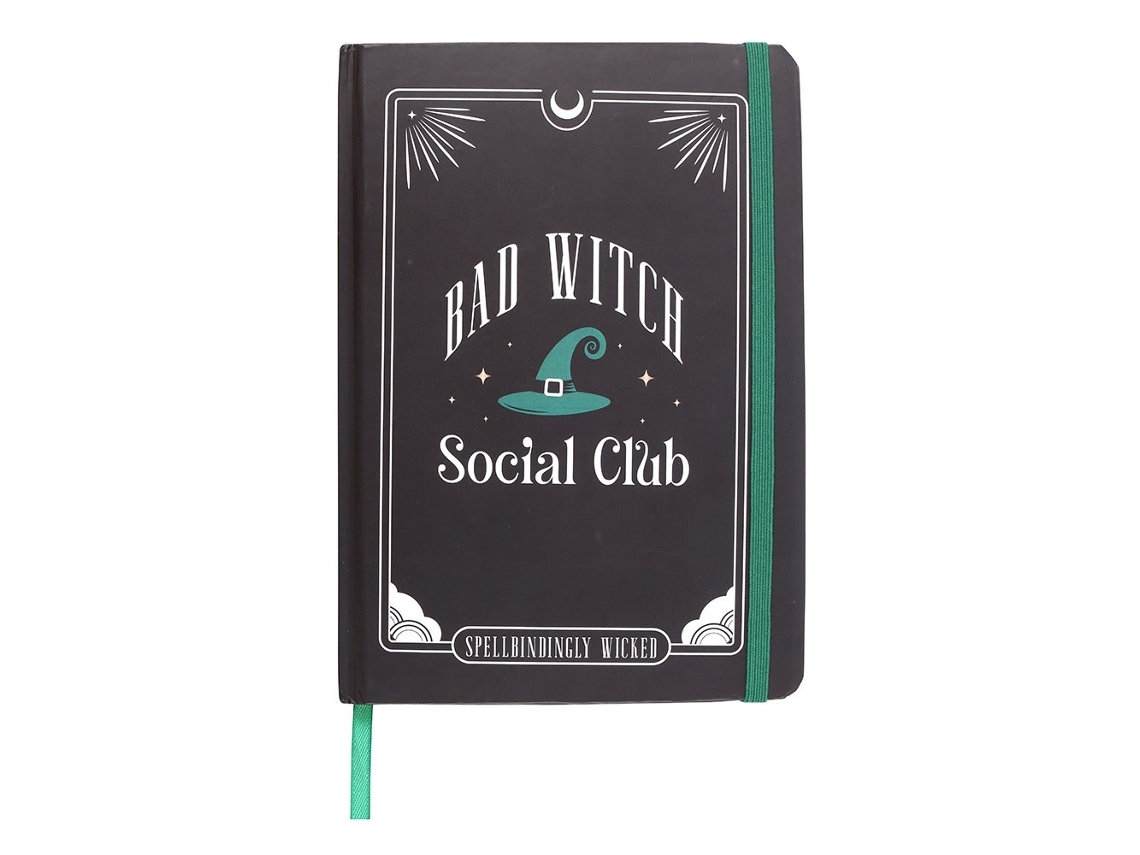 Caderno A5 Bad Omens Witch, Preto
