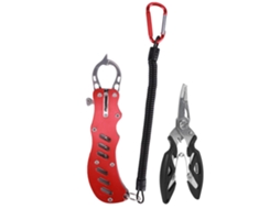 Alicate de Pesca Business Multifuncional com Grip de Peixe e Capa