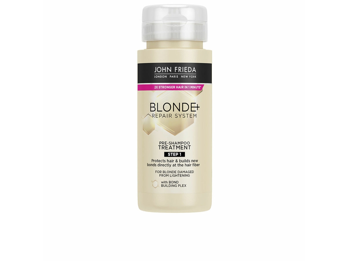Pré-Champô JOHN FRIEDA BLONDE+ REPAIR SYSTEM (100 ml - Cabelo loiro - Todo o tipo de cabelo)