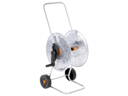 Vidaxl Carrinho Enrolador Para Mangueira Com 60 M 1/2" Aço