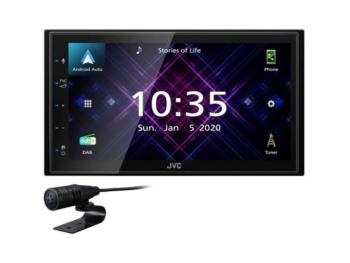 Kenwood 6,8 2Din Dab/Usb/Bt Dmx125Dab Touch Auto Radio Worten.pt