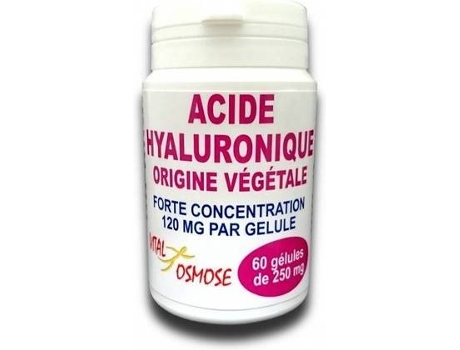 Suplemento Alimentar VITAL OSMOSE Ácido Hialurônico (60 cápsulas vegetais de 120mg)