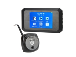 Visor Digital De Selo Com Detecção De Movimento, Visão Noturna E Alta Definição Para Segurança Residencial 3.97in