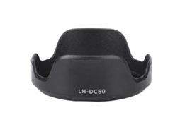 Lhdc60 Plastic Black Camera Mount Lens Hood For Canon Powershot Sx30 Sx20 Sx10 Is Sx1 Lens LAXISCREED