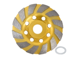 Disco De Cupula De Diamante Turbo Para Esmerilado De Concreto 115mm Segmentos De Diamante Corte Rapido