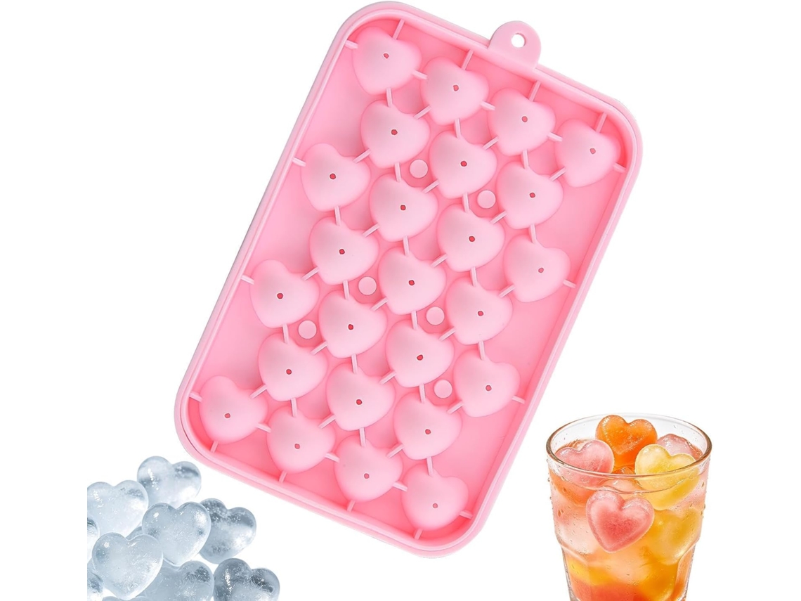 Formas De Gelo De Silicone Reutilizáveis E Próprias Para Alimentos.