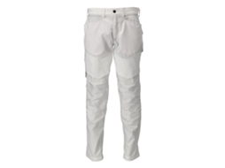 Calças Grandes Com Bolsos Para Joelheiras Customized 22479 Branco 48 / 30 MASCOT