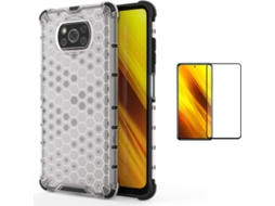 Kit Capa e Película Xiaomi Poco X3 Pro Full Cover Rumble