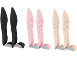 Ipetboom 3-pares De Palmilhas Flexíveis Para Calcanhar, Almofadas Para Sapatos Grandes, Suporte Para O Peito Do Pé