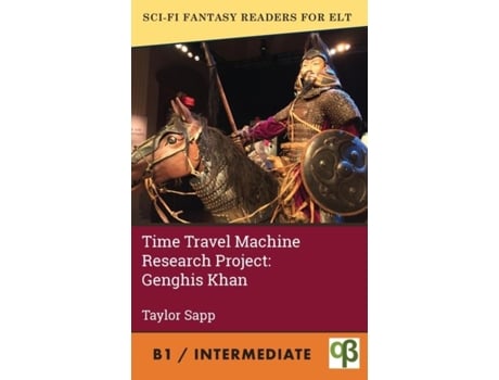 Livro Time Travel Machine Research Project Genghis Khan de Taylor Sapp (Inglês)