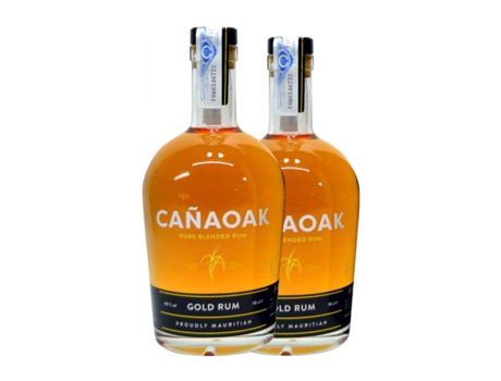 Rum HERMAN JANSEN Cañaoak Pure Blended Gold Rum (0.7 L - 2 Unidades)