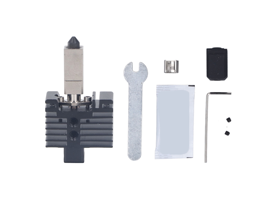 Kit De Bico Quente Para Impressora 3d Extruder Aço Temperado Detachável Para Bambu Lab X1 P1p 2.0